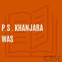 P.S . Khanjara Was Primary School Logo