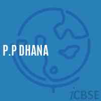 P.P Dhana Primary School Logo