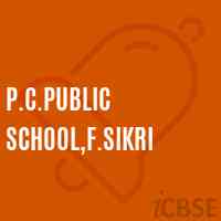 P.C.Public School,F.Sikri Logo