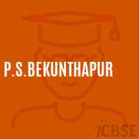 P.S.Bekunthapur Primary School Logo