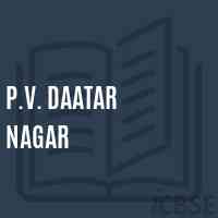 P.V. Daatar Nagar Primary School Logo