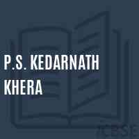 P.S. Kedarnath Khera Primary School Logo