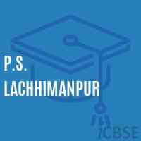 P.S. Lachhimanpur Primary School Logo