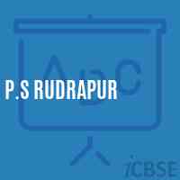 P.S Rudrapur Primary School Logo
