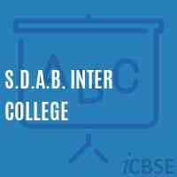 S.D.A.B. Inter College High School Logo