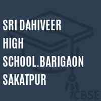 Sri Dahiveer High School.Barigaon Sakatpur Logo