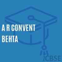 A R Convent Behta High School Logo