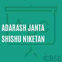 Adarash Janta Shishu Niketan Primary School Logo