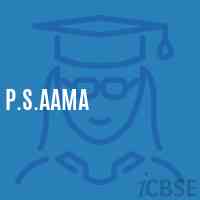 P.S.Aama Primary School Logo