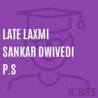 Late Laxmi Sankar Dwivedi P.S Primary School Logo