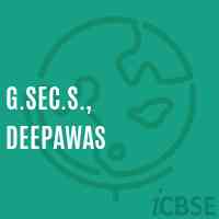 G.Sec.S., Deepawas Secondary School Logo
