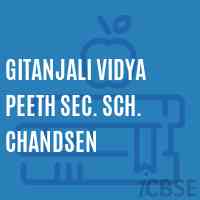 Gitanjali Vidya Peeth Sec. Sch. Chandsen Secondary School Logo