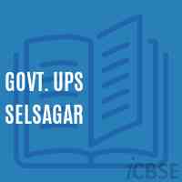 Govt. Ups Selsagar Middle School Logo