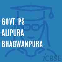 Govt. Ps Alipura Bhagwanpura Primary School Logo