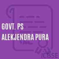 Govt. Ps Alekjendra Pura Primary School Logo