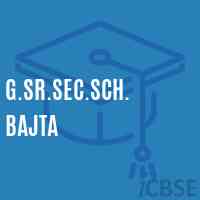 G.Sr.Sec.Sch. Bajta Secondary School Logo