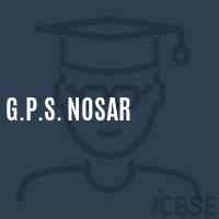 G.P.S. Nosar Primary School Logo