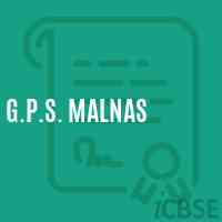 G.P.S. Malnas Primary School Logo