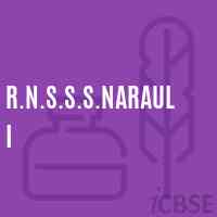 R.N.S.S.S.Narauli Middle School Logo