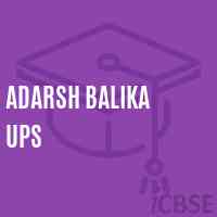 Adarsh Balika Ups Middle School Logo