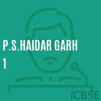 P.S.Haidar Garh 1 Primary School Logo