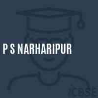 P S Narharipur Primary School Logo