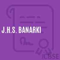 J.H.S. Banarki Middle School Logo