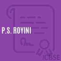 P.S. Royini Primary School Logo