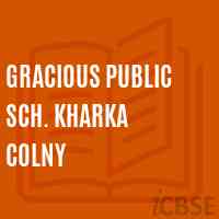Gracious Public Sch. Kharka Colny Middle School Logo