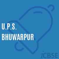 U.P.S. Bhuwarpur Middle School Logo