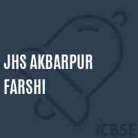 Jhs Akbarpur Farshi Middle School Logo