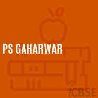 Ps Gaharwar Primary School Logo