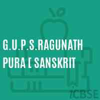 G.U.P.S.Ragunath Pura [ Sanskrit Middle School Logo