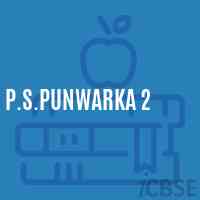 P.S.Punwarka 2 Primary School Logo