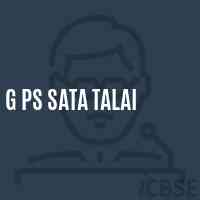 G Ps Sata Talai Primary School Logo