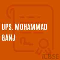 Ups. Mohammad Ganj Middle School Logo