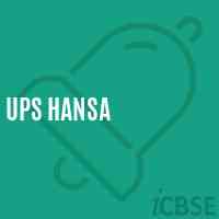 Ups Hansa Middle School Logo