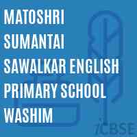 Matoshri Sumantai Sawalkar English Primary School Washim Logo