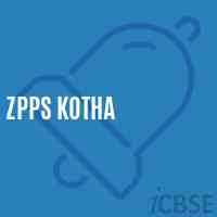 Zpps Kotha Primary School Logo