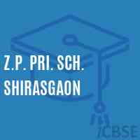 Z.P. Pri. Sch. Shirasgaon Primary School Logo