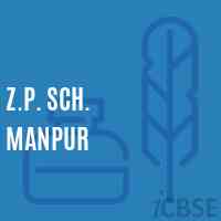 Z.P. Sch. Manpur Primary School Logo