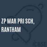 Zp Mar Pri Sch, Rantham Primary School Logo