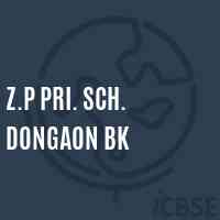 Z.P Pri. Sch. Dongaon Bk Primary School Logo