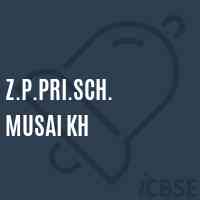 Z.P.Pri.Sch. Musai Kh Primary School Logo