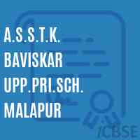 A.S.S.T.K. Baviskar Upp.Pri.Sch. Malapur Upper Primary School Logo