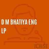 D M Bhatiya Eng Lp Primary School Logo
