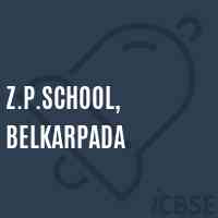 Z.P.School, Belkarpada Logo