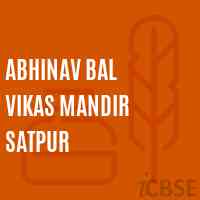 Abhinav Bal Vikas Mandir Satpur School Logo