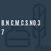 B.N.C.M.C.S.No.37 Primary School Logo
