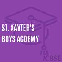St. Xavter'S Boys Acdemy Primary School Logo